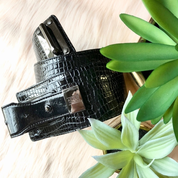 Armani Collezioni Croco Belt main image 6